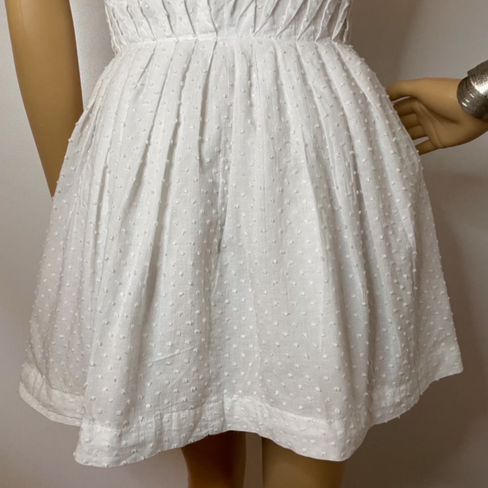 ❌ SOLD! Topshop white zipper up skater dress - Picture 11 of 14